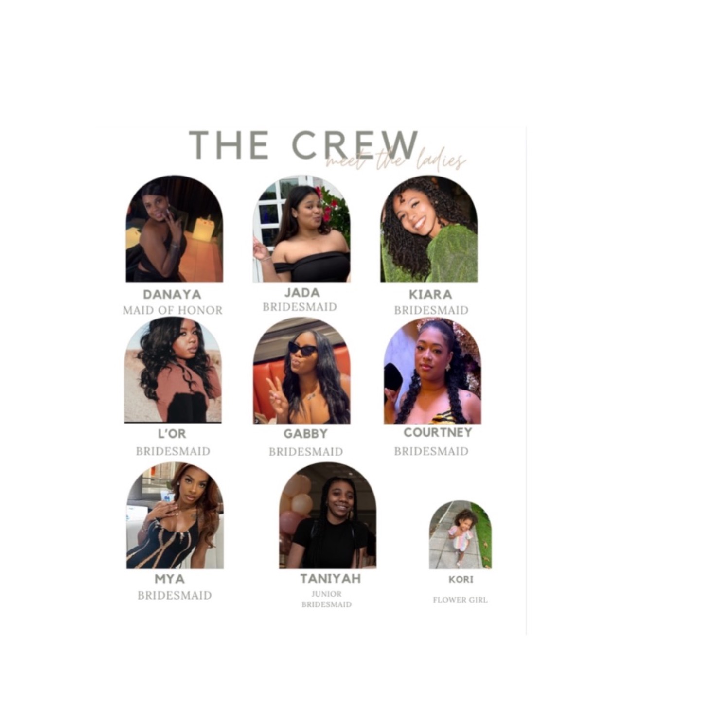 Meet the ladies